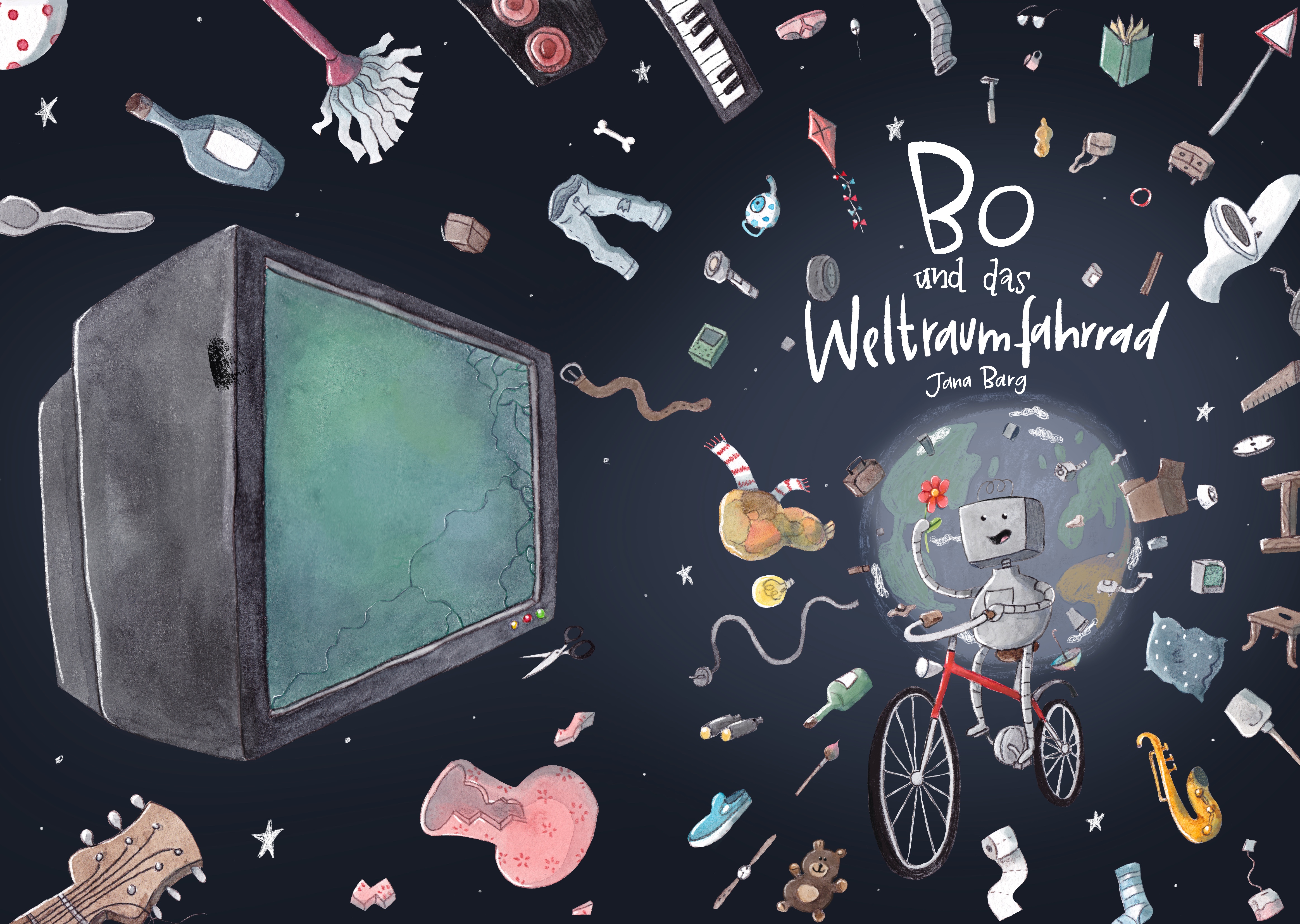 Bo und das Weltraumfahrrad, Bild 1